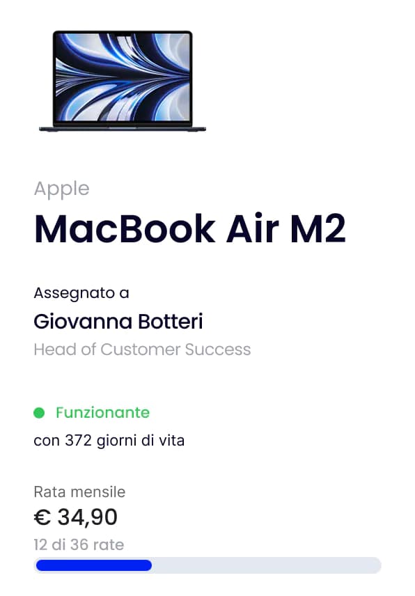 Macbook Pro Noleggio